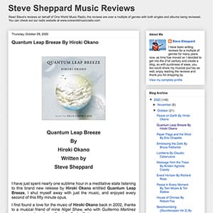 Steve Sheppard Music Reviews